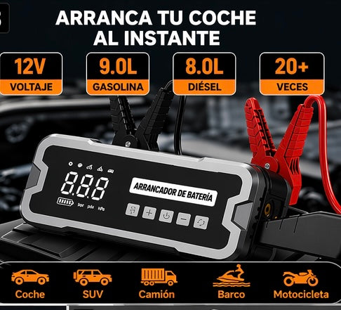 Cargador portátil de batería 4 en 1 Pro