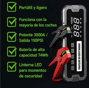 Cargador portátil de batería 4 en 1 Pro