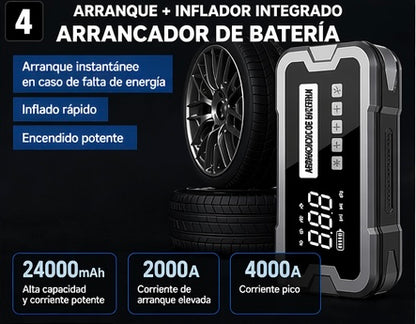 Cargador portátil de batería 4 en 1 Pro