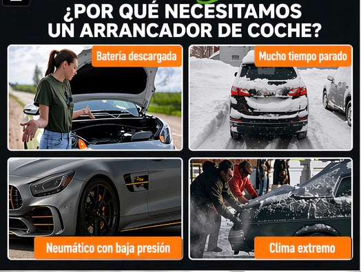 Cargador portátil de batería 4 en 1 Pro